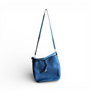 Chaps Blue Bucket Shoulder Bag